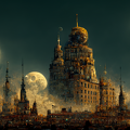 a city under the moons