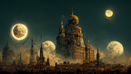 a city under the moons