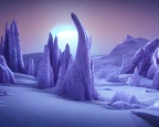 alien snowy landscape-6409092