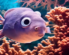 photo of an extremely cute alien fish-2770739