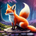 2023-07-09-07-55-02-4-A whimsical dreamy image of a cute Fox surrounded by elements inspired by fairy tales such as magical creatures and -1018967983-scale11.00-dpm 2 a
